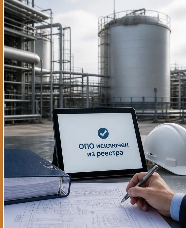 Исключение ОПО из госреестра в Тихорецке от 30921 р. | Авеста ОТиПБ